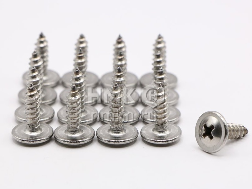 Саморез Нержавеющий 4,2х19 мм AРT 9999 А2 с прессшайбой (клоп), 50 шт.