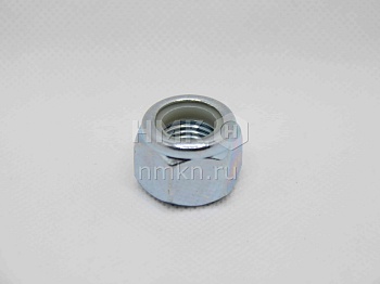 Гайка 14х1,5 с белым нейлоновым кольцом самоконтрящаяся высокая цинк гайка 14х1.5 с белым нейлоновым кольцом самоконтрящаяся высокая в Нижнем Новгороде